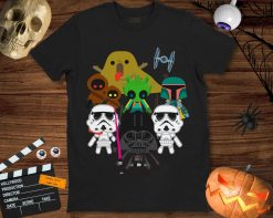 Star Wars Cute Kawaii Style Villains Graphic T-Shirt