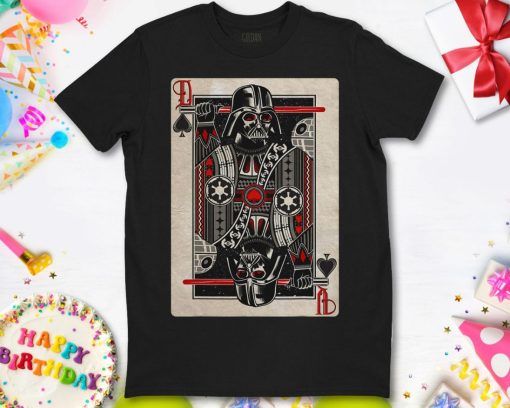 Star Wars Darth Vader King of Spades Graphic T-Shirt