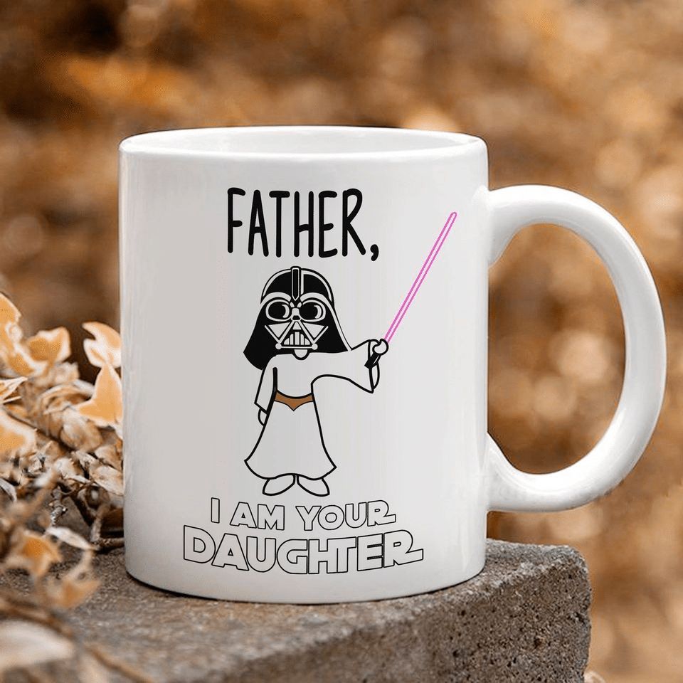Star Wars Darth Vader Women Father I Am Your Daughter Premium Sublime Ceramic  Coffee Mug White – Teepital – Everyday New Aesthetic Designs
