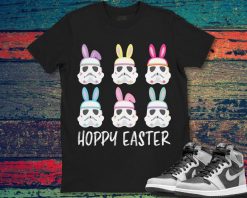 Star Wars Easter Storm Troopers With Ears Line Up Poster Unisex T-Shirt