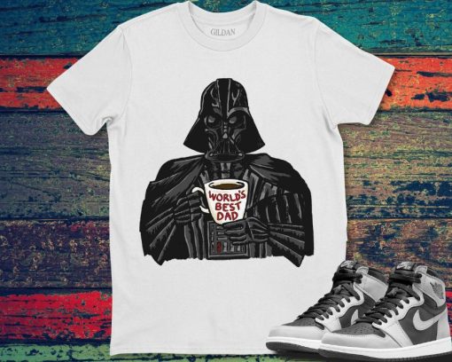 Star Wars Fathers Day Vader Worlds Best Dad Unisex T-Shirt