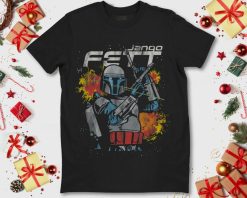 Star Wars Jango Fett Hero Blasters Mandalorian Prequel T-Shirt