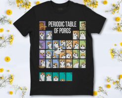 Star Wars Periodic Table Of Porgs Cute Group Shot T-Shirt