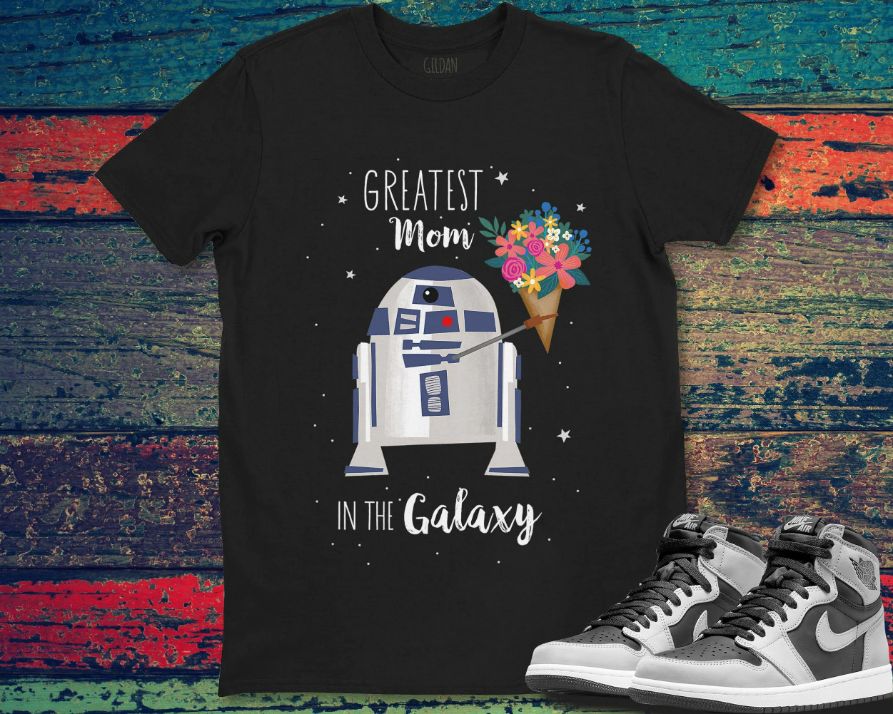 Star Wars R2-D2 Greatest Mom in the Galaxy Mothers Day T-Shirt