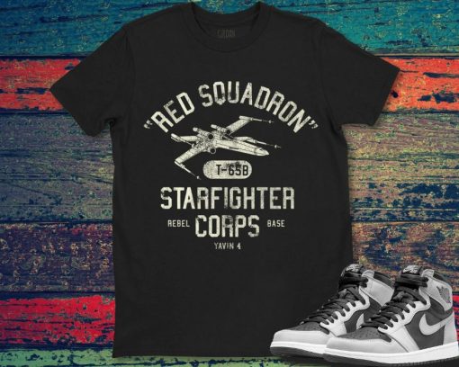 Star Wars Rebel X-Wing Starfighter Corps Collegiate T-Shirt