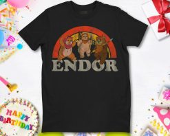 Star Wars Return of the Jedi Cute Ewoks Endor Retro T-Shirt