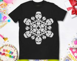 Star Wars Stormtrooper Snowflake Graphic T-Shirt