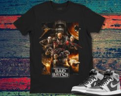 Star Wars The Bad Batch Series Poster Unisex Gift T-Shirt