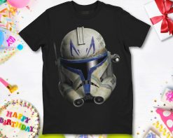 Star Wars The Clone Wars Clone Captain Rex Big Face T-Shirt