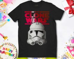 Star Wars The Clone Wars Trooper Helmet T-Shirt