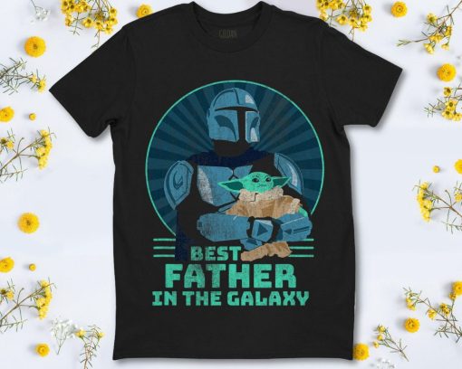 Star Wars The Mandalorian  Grogu Best Fathers Day T-Shirt