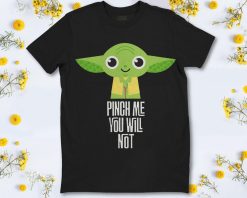 Star Wars Yoda Pinch Me You Will Not St Patricks Day T-Shirt