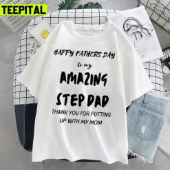 Step Dad Funny Design Fathers Day Unisex T-Shirt