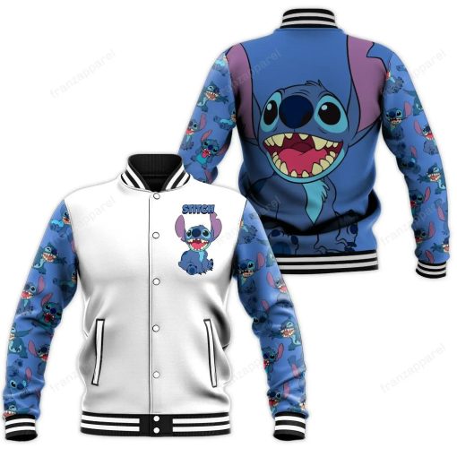 Stitch Baseball Jacket 07 Personalized 3d Baseball Jersey