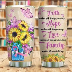 Sunflower Faith Stainless Steel Cup