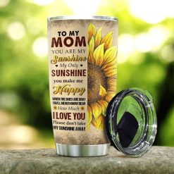 Sunflower Mom Stainless Steel Cup