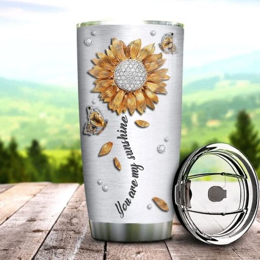 Sunflower Style Stainless Steel Cup