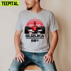 Sunset Michael Schumacher F1 Suzuka Japan Grand Prix Unisex T-Shirt