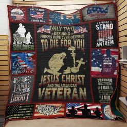 Sweet Land Of Liberty Us Army Quilt Blanket