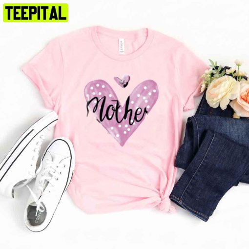 Sweet Pink Heart Mother’s Day Unisex T-Shirt