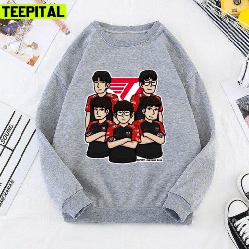 T1 Lol 2022 Esports Korean Team Unisex T-Shirt