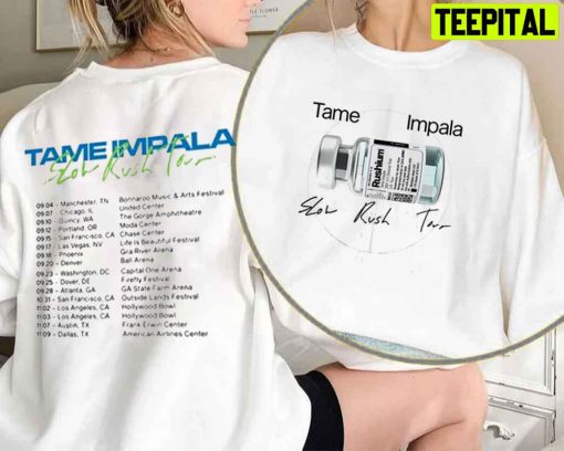 Tame Impala Slow Rush Tour 2022 Unisex T-Shirt