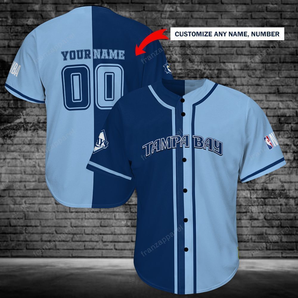 Tampa Bay Rays Personalized Baseball Jersey Shirt 123 – Teepital