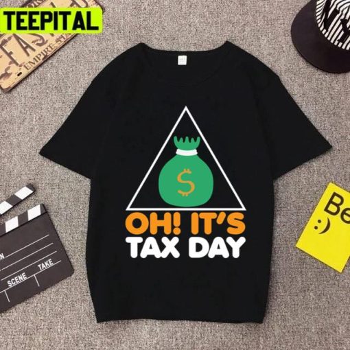 Tax Day National 2022 Celebration Design Unisex T-Shirt