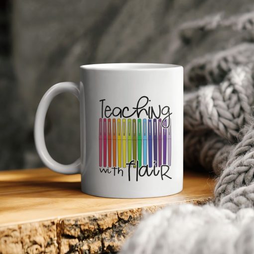 Teaching With Flair Ceramic Coffee Mug