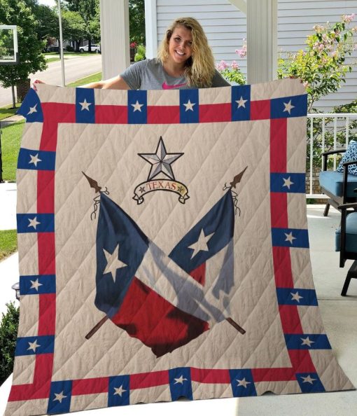 Texas Flag Quilt Blanket