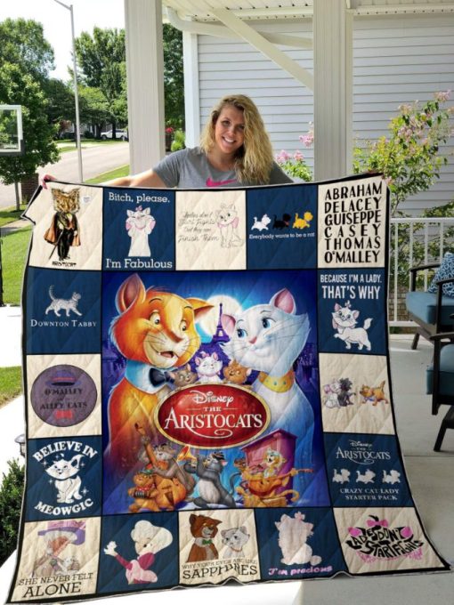 The Aristocats Quilt Blanket