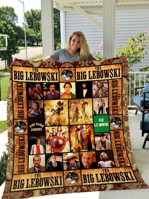 The Big Lebowski The Dude Abides Quilt Blanket