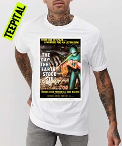 The Day The Earth Stood Still Hollywood Cult Sci Fi Vintage Movie Unisex T-Shirt