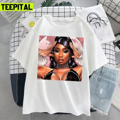 The Hot Singer Megan Thee Stallion Art Unisex T-Shirt