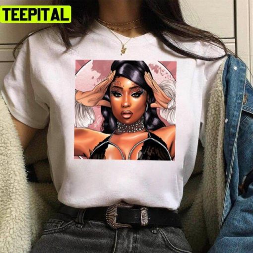 The Hot Singer Megan Thee Stallion Art Unisex T-Shirt