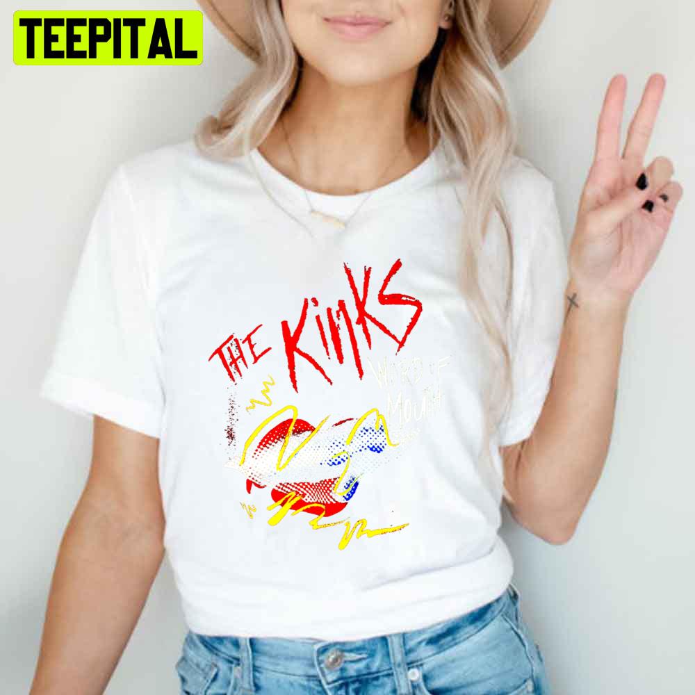 The Kinks Band Word Of Mouth The Kinks Unisex T-Shirt