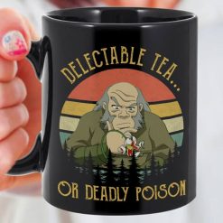 The Last Air Bender Black Mug Delectable Tea Or Deadly Poison Premium Sublime Ceramic Coffee Mug