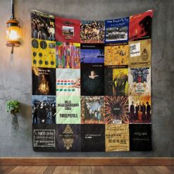 The Tragically Hip Album Covers Quilt Blanket