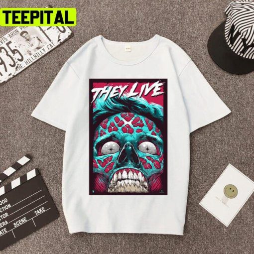 They Live 80s Retro Horror Movies Design Unisex T-Shirt