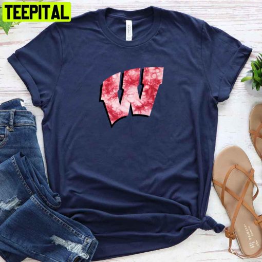 Tie Dyestyle Wisconsin Badgers Men’s Basketball Unisex T-Shirt