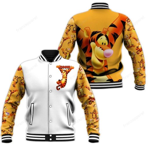 Tigger Baseball Jacket 08 Personalized 3d Baseball Jersey