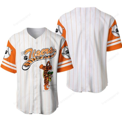 Tigger Personalized 3d Baseball Jersey