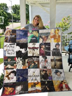 Tim Mcgraw Quilt Blanket