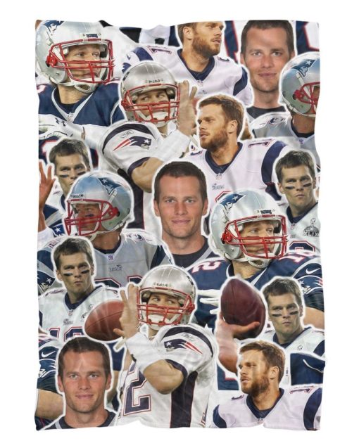 Tom Brady Fluffy Quilt Blanket