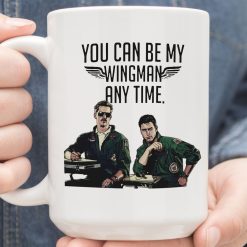 Tom Cruise You Can Be My Wingman Anytime Premium Sublime Ceramic Coffee Mug White