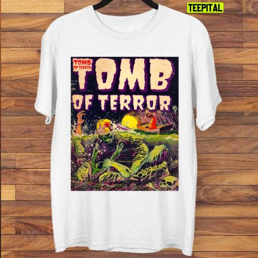 Tomb Of Terror Gothic Horror No.16 Unisex T-Shirt