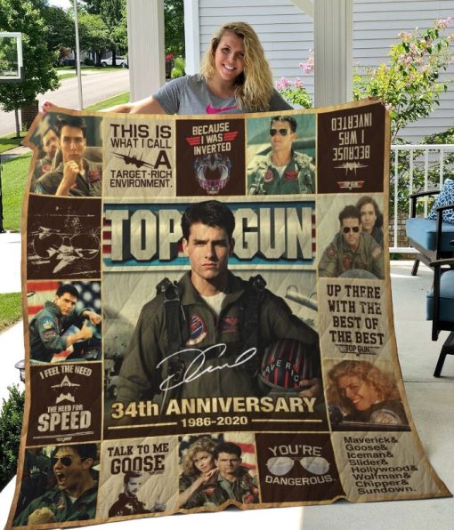 Top Gun Quilt Blanket