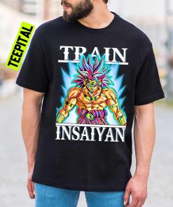 Train Insaiyan Z Broly Controlled Super Saiyan Unisex T-Shirt