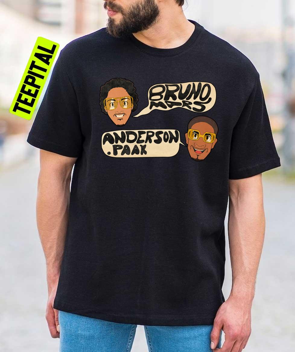 Two Man Stay Cool Bruno Mars And Anderson Paak Unisex T-Shirt
