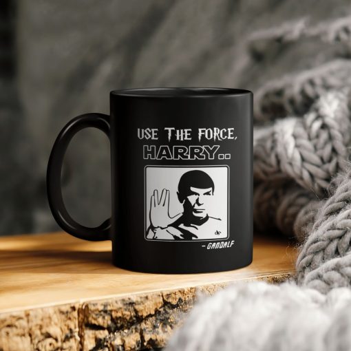 Use The Force Harry Gandalf Ceramic Coffee Mug